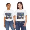 Festive Unisex Heavy Cotton Tee - Menorah Design for Hanukkah Celebrations - Image 6